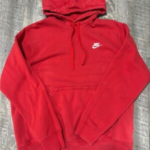Nike Red Hoodie